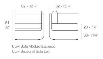 ULM Sofa Modular, links