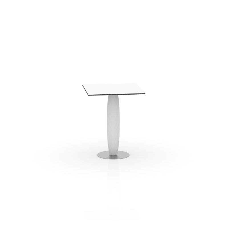  VASES TABLE, 60x60x74; 70x70x74 cm