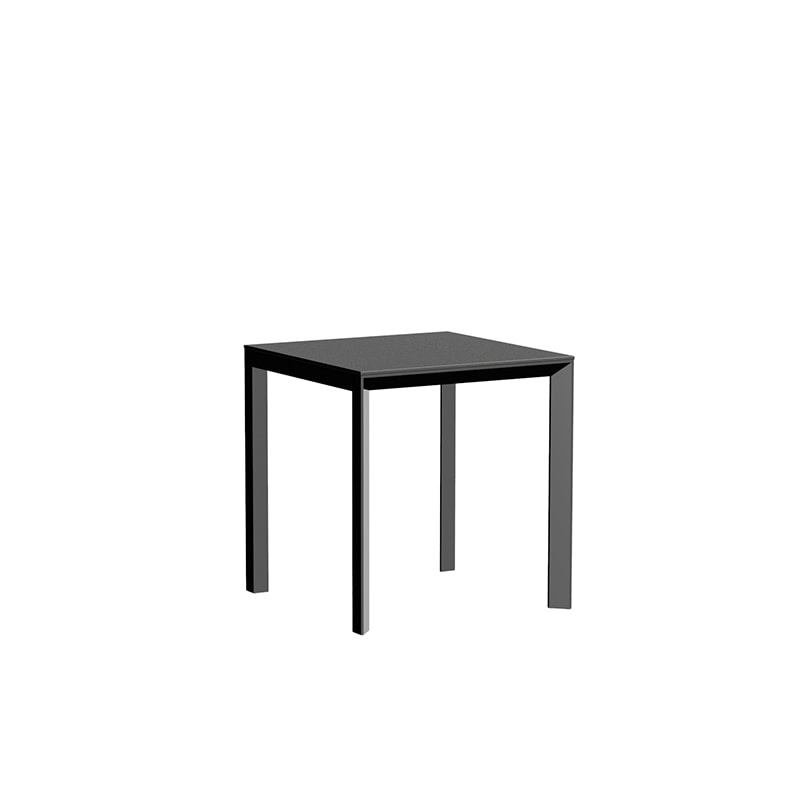 FRAME aluminium table 70x70x74 cm