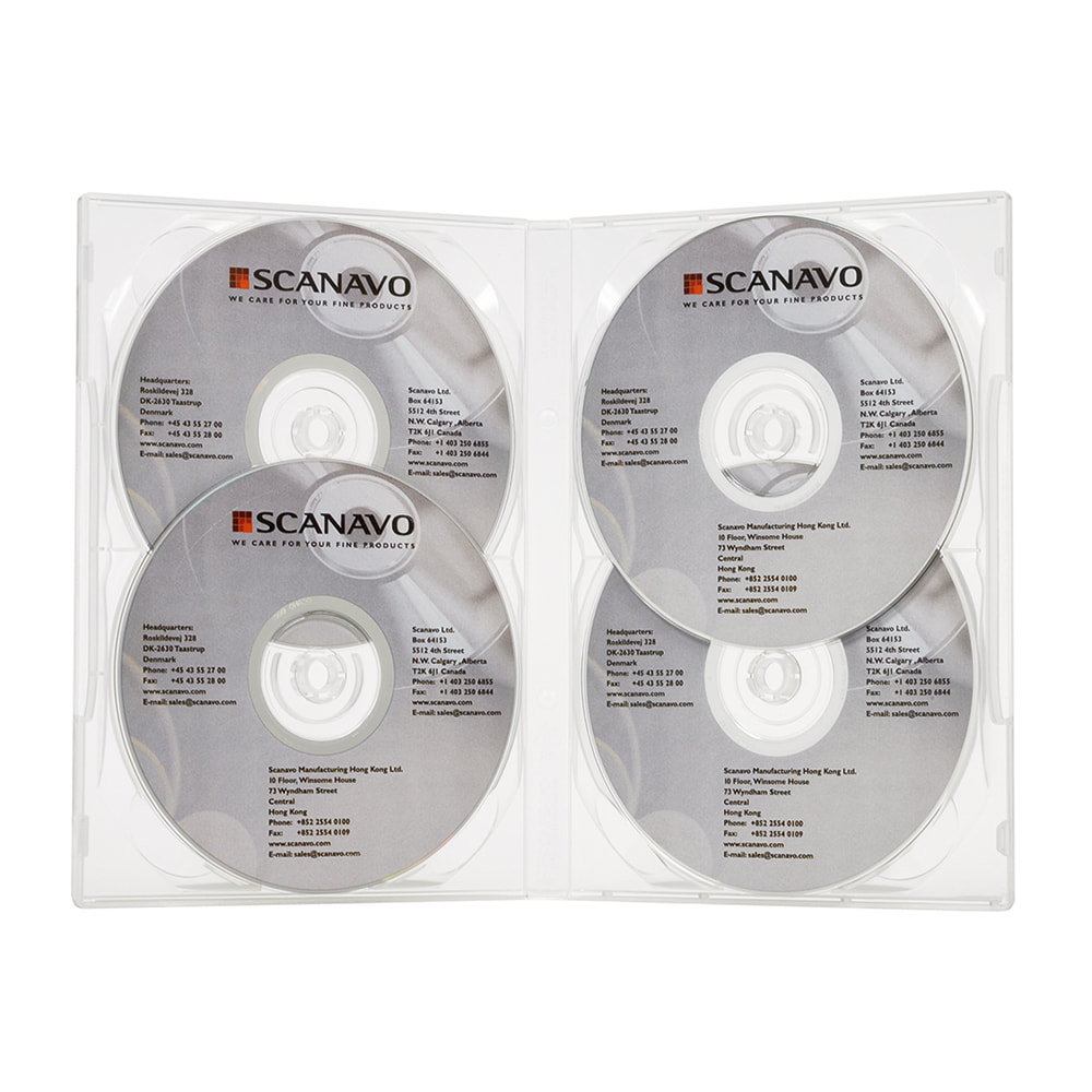RFID BOX, 4 Discs