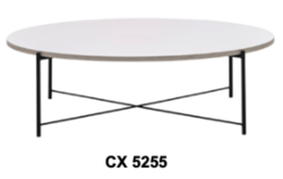 CUBIX CX 5255 COUCHTISCH, ø 103 cm, H 38 cm