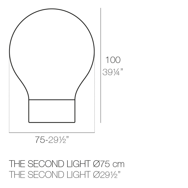  THE SECOND LIGHT Dm. 75x100 cm