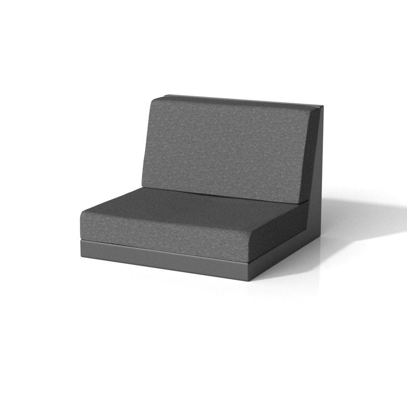 Pixel Modul Sofa hoch ohne Armlehnen, Ref. 54254