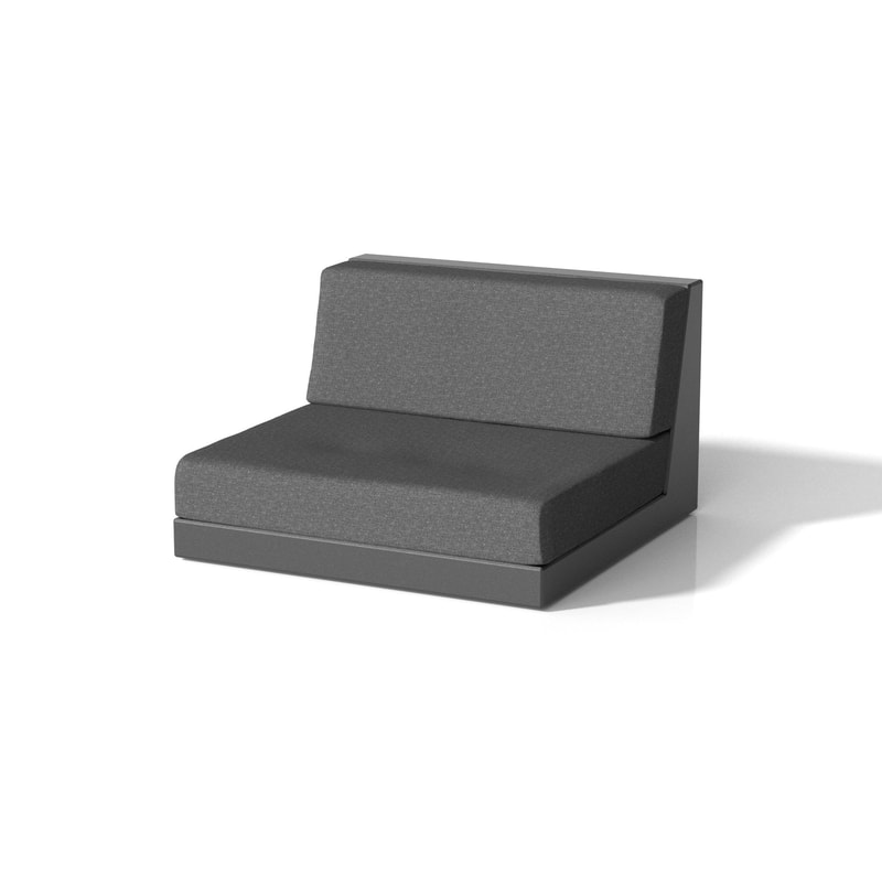 Pixel Modul Sofa niedrig ohne Armlehnen, Ref. 54255