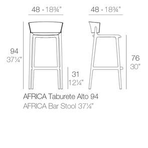 AFRICA Bar Stuhl