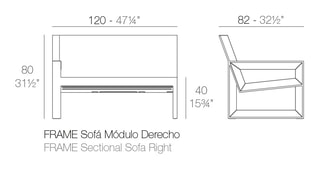 FRAME modul Sofa