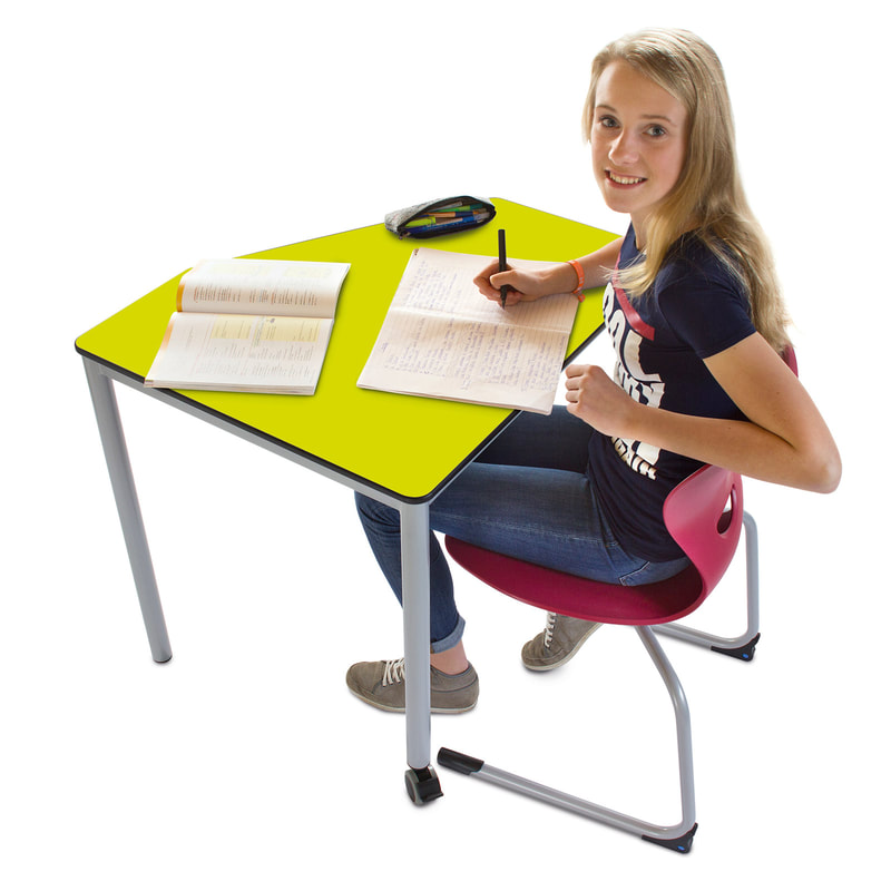 Mobiler Fünfeck-Tisch EWT.5 „Schule“